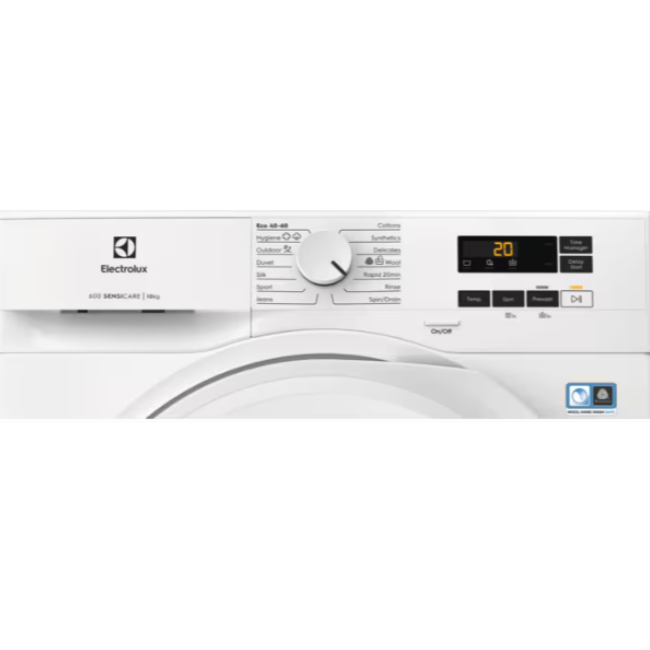 ELECTROLUX 10KG WASHING MACHINE WHITE EFI61141B